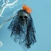 4Pcs Halloween Hanging Ghost Skeleton Flying Ghost Party Props Halloween Haunted House Decorations