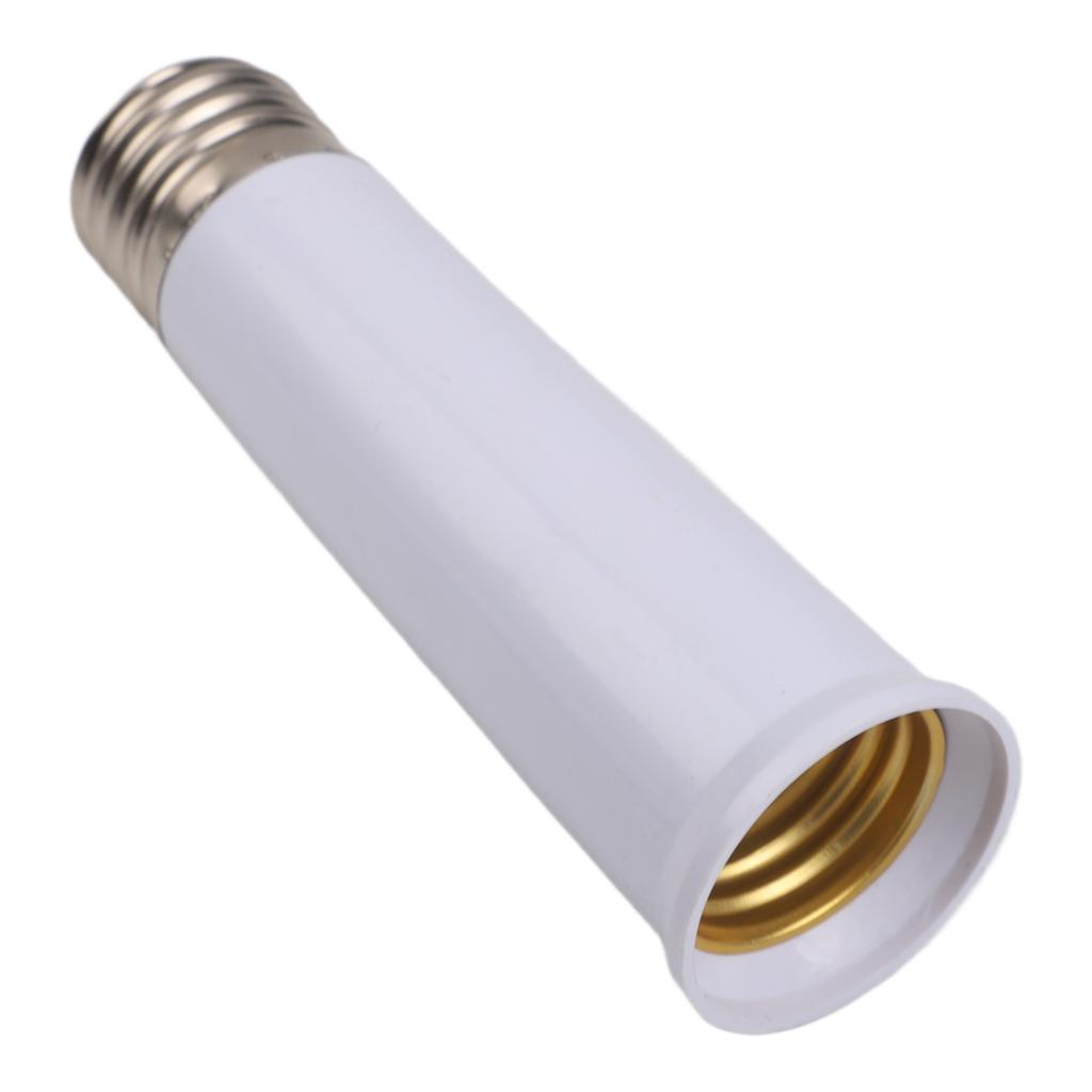 For Ceiling Fans Lighting Socket Adapter E27 Extension Adapter Home Lighting Compatible With LED Bulbs Flame-Retardant Material