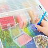 30pcs Diamond Art Storage Containers with Lids Diamond Art Storage Containers Trays for 5D Art Beads Storage