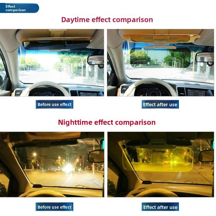 Anti-glare Sun Visor for Vehicles with Night Vision Capability Dual-purpose Day and Night Anti-glare Sun Protection Goggles