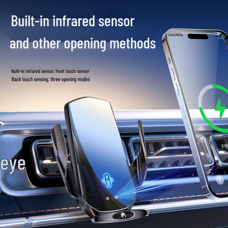 Magic Clip G18 Wireless Car Charger & Phone Holder with Infrared Sensor and Fast Charging