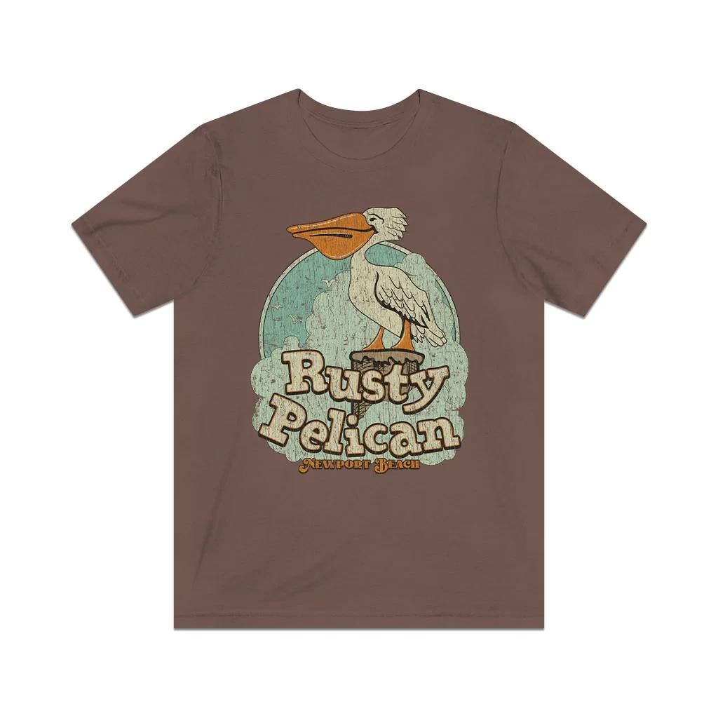 

The Rusty Pelican 1972 Vintage Men s T shirt 4XL