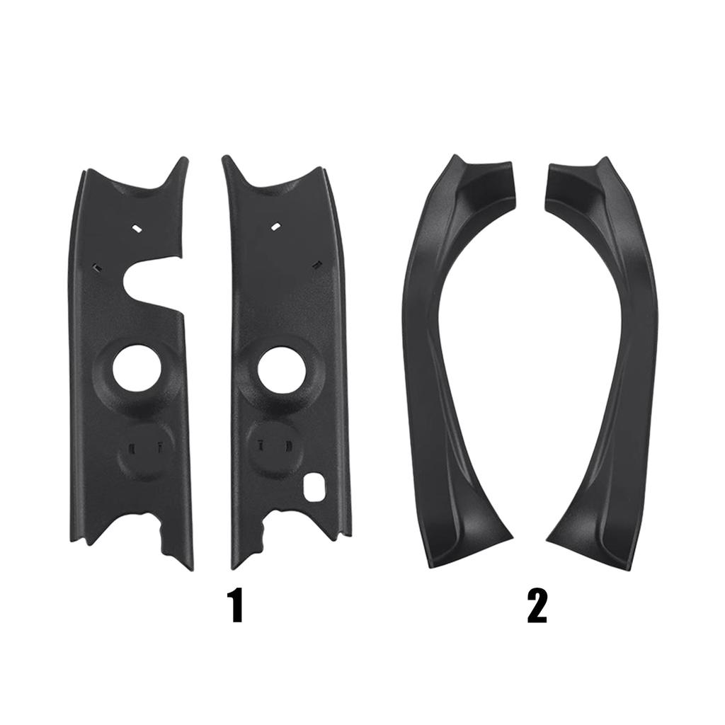 Stylish ABS Engine Bay Cover For XV80 Vehicle Tailgate Side Custom Fit 2024-2025 Models Improves Aesthetics and Durabili