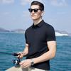 Business Collar Short-Sleeved Polo Shirt