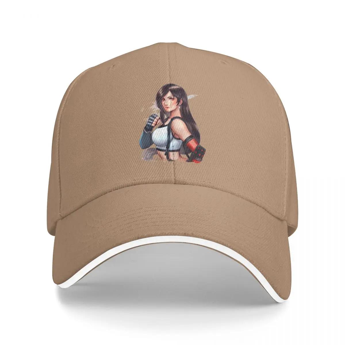 

Tifa Fanart Baseball Cap fun hats Thermal Visor Fishing cap Women s Hats Men s