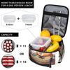 Bath Water Capybara Hot Spring Bubble Insulated Lunch Bag for Kids Cooler Thermal Food Box Tote Portable Lunch Boxes Container