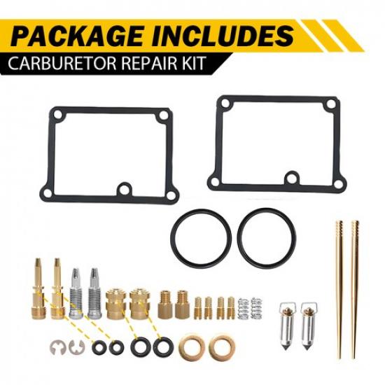 30X Carburetor Carb Rebuild Accessories Repair Kit For Yamaha 1987-2006 Banshee