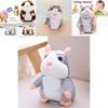 Cute Talking Hamster Pet Plush Toy Kids Sound Record Toy | 15/18cm