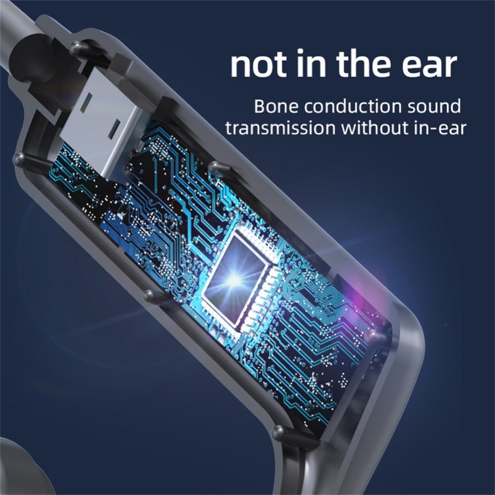 Wireless KS19 Earphones Wireless Hanging Neck Ks19 Bone Conduction Headset  Mobile Phone Universal