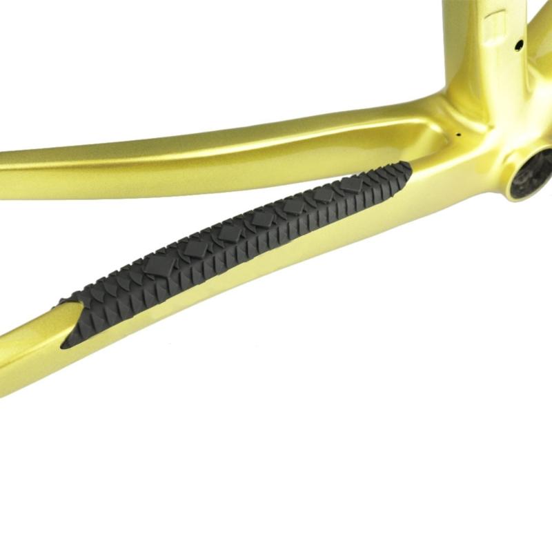 Silicone Bike Chain Sticker Practical Bicycle Frame Guard Scratch Resistant Protector Bike Accessories for Mountain Bike