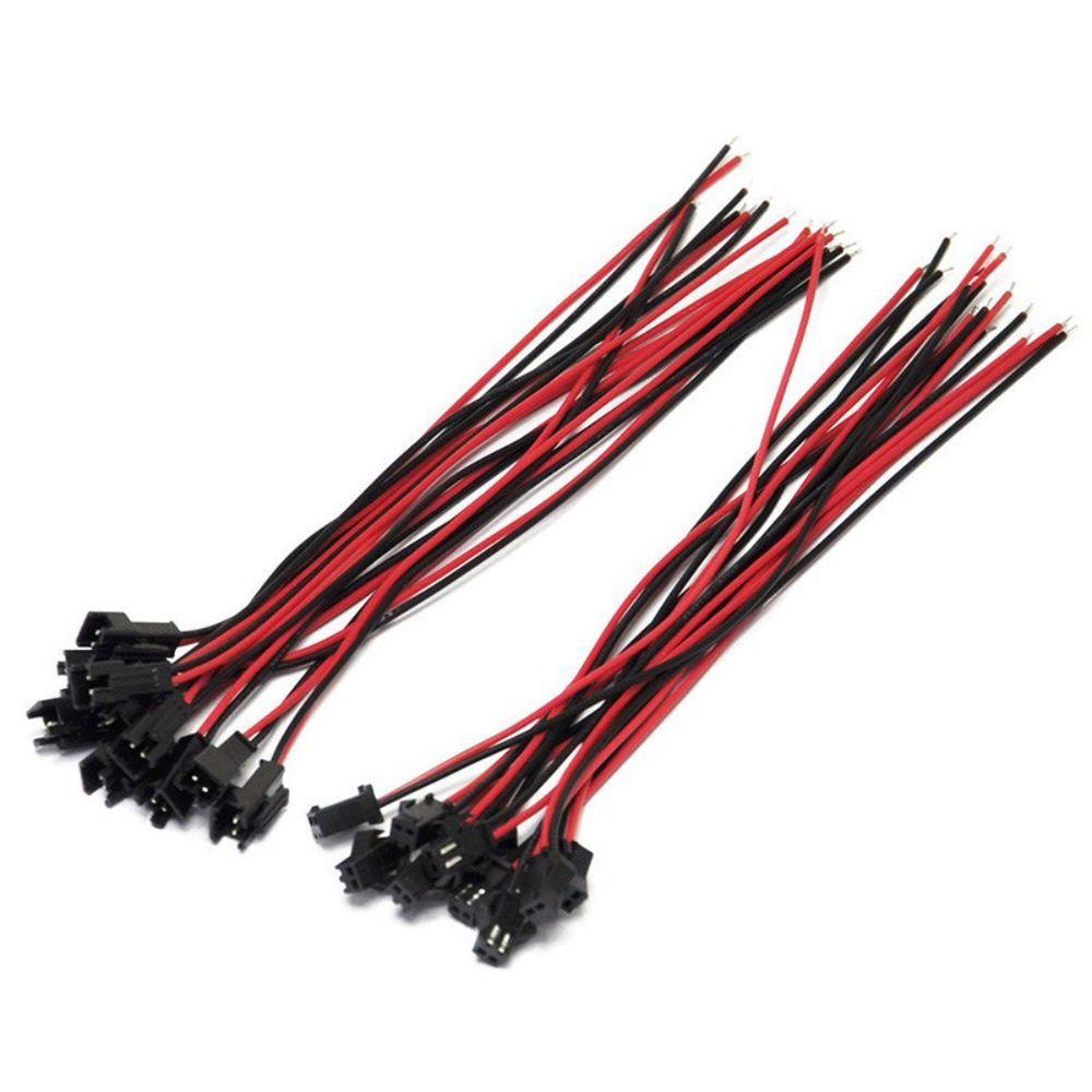 40Pcs Downlight Wire LED Connectors Terminal Wire Splice Wire Long SM Connector Plug Male To Female