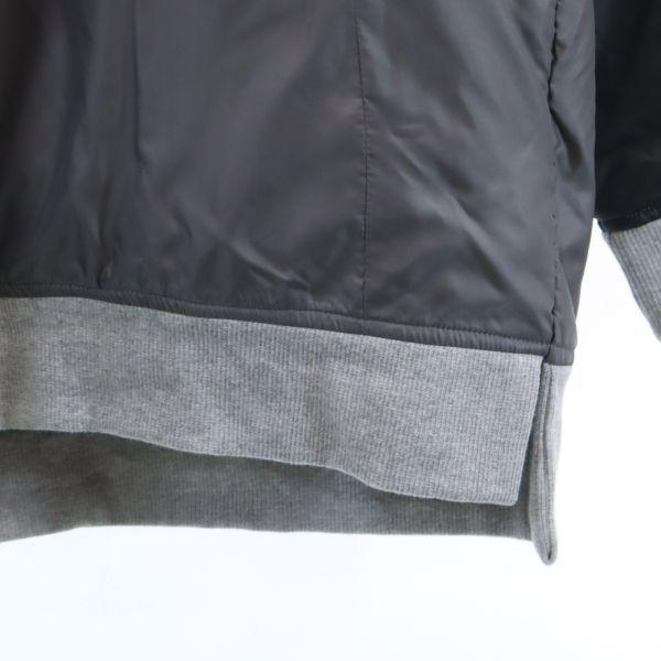 unused VAST222 19AW made in Japan Batting jacket 3 black pullover Men's Used
