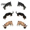 Animal Door Topper Wooden Dachshund Topper, Cute Handcrafted Dog Sign, Rustic Wall Art Decor Figurine for Front Porch, Indoor Outdoor Accent,