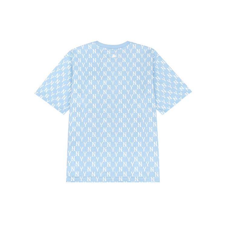 New MLB New York Yankees T Shirts Unisex Blue 3ATSM1023-50BLL