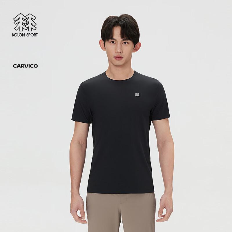 KOLON SPORT Men's Carvico Spliced Crew Neck T-Shirt