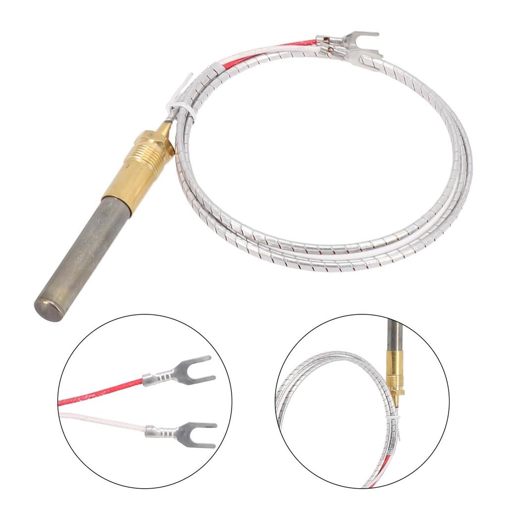 Gas Fireplace 24 Thermocouple 750℃ Millivolt Replacement Thermocouple