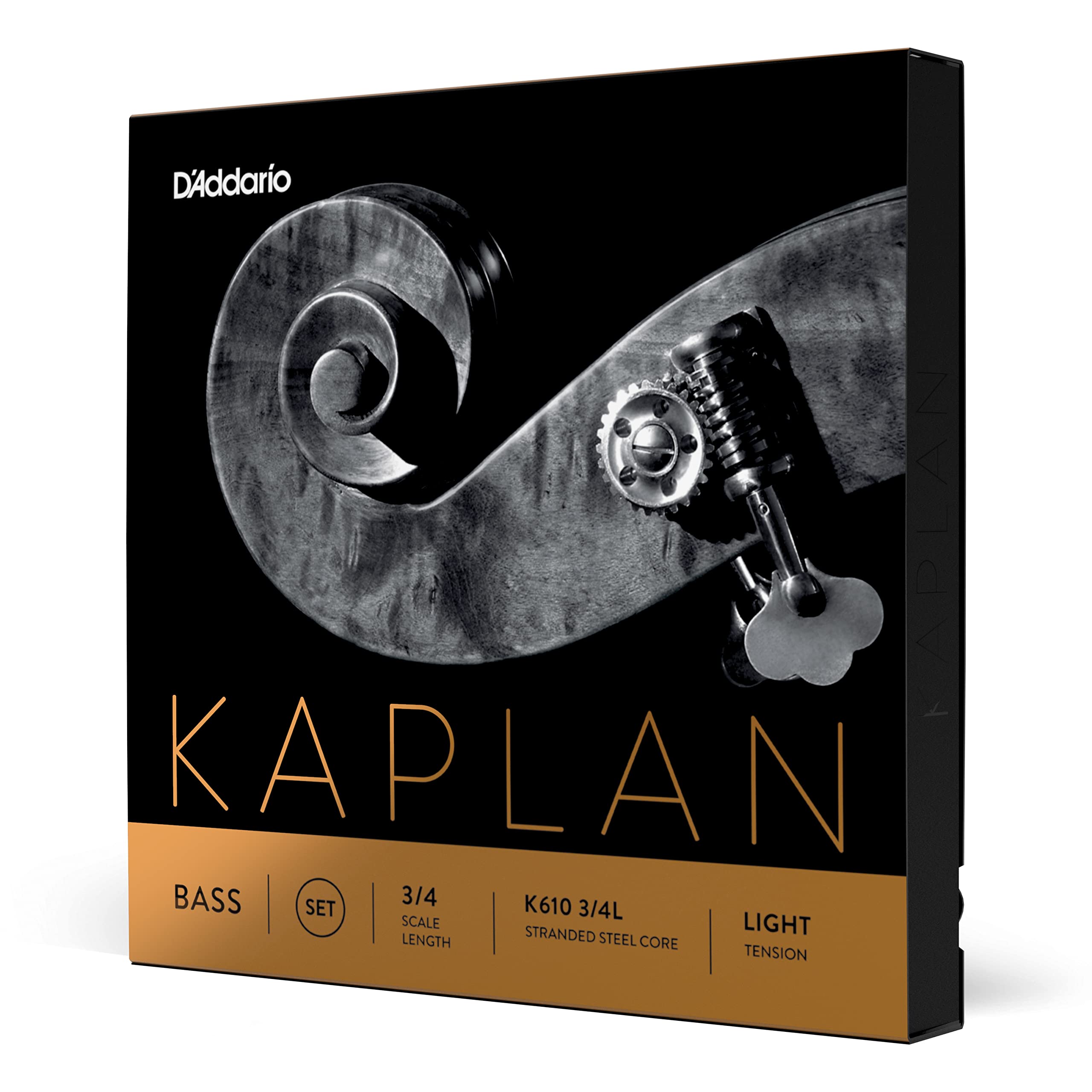 

Wood Base Strings Kaplan Double Set K610 Light Tension D Addario (Contrabass) 3/4L []