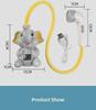 New Summer Elephant Water Bath Toy with Smart Temperature-Sensing Shower Head