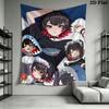 Zenless Zone Zero Wall Tapestry Aesthetic Wall Hanging Printed Fabric Blanket Decorative Tapestries for Bedroom Living Room Home Decor