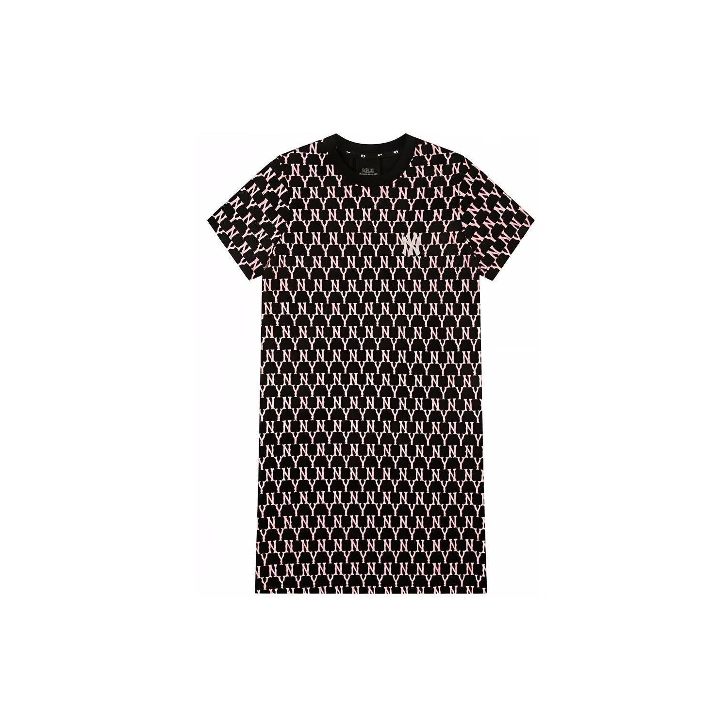 

New MLB New York Yankees Short Sleeved Dress Women s Black 31OP04111-50L XS