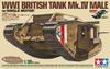 Tamiya Tank Series 57 British Army Mark IV Male Tank Plastic Model Kit 30057 1/35 No. (Single Motorized)