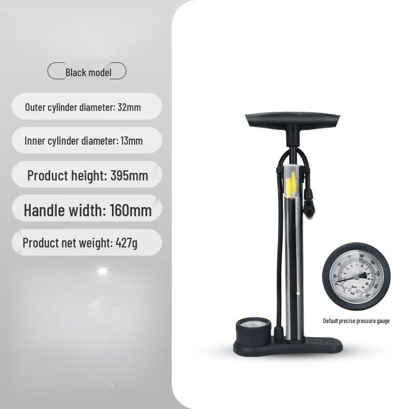 Lishi Multipurpose Foot Pump for Bicycles & E-bikes