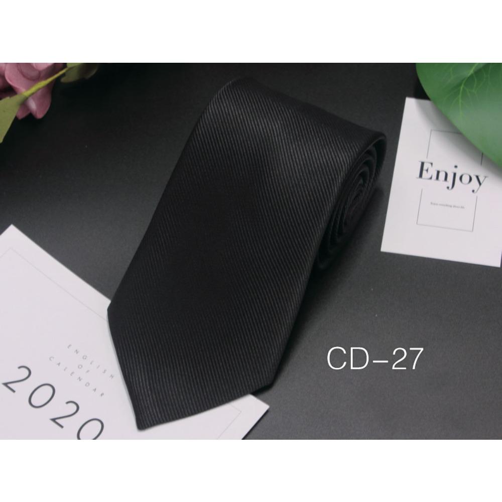 Men's Business Tie 8cm Professional Dress Interview Striped Tie Stylish Business-style Ties Navy Black Multi-colorTraditional Hand-knotted Design