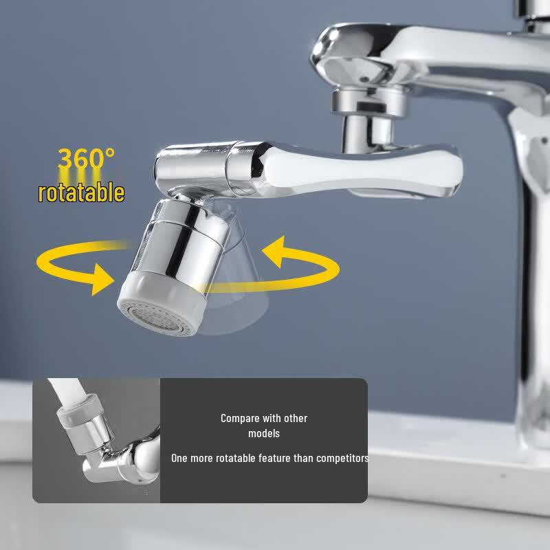 Handun Adjustable Anti-Splash Bathroom Swivel Faucet