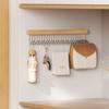 Retractable 8/12Hooks Wood Clothes Hanger Multi-functional Bra Storage Dress Hanger Wall-mounted Wardrobe Organizer Pants Hanger