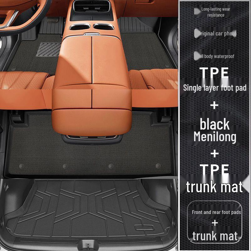 25 TPE Full Coverage Floor & Trunk Mats for Changan Qiyuan Q07