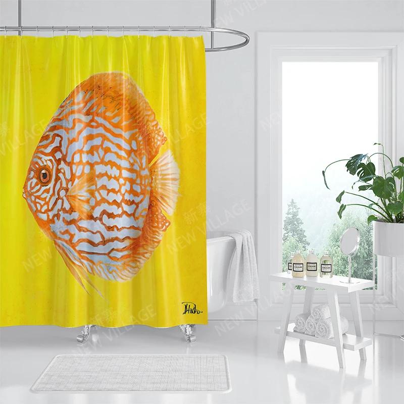 Domácí voděodolná látka Koupelnové závěsové doplňky 90x200 Sprchový závěs 240 * 200 Sprchový závěs ve stylu Atlantis