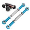 2PCS Rear Suspension Tie Rod Steering Pull Rod Set for JLB for   Truck Series 1Celsius10 RC Car