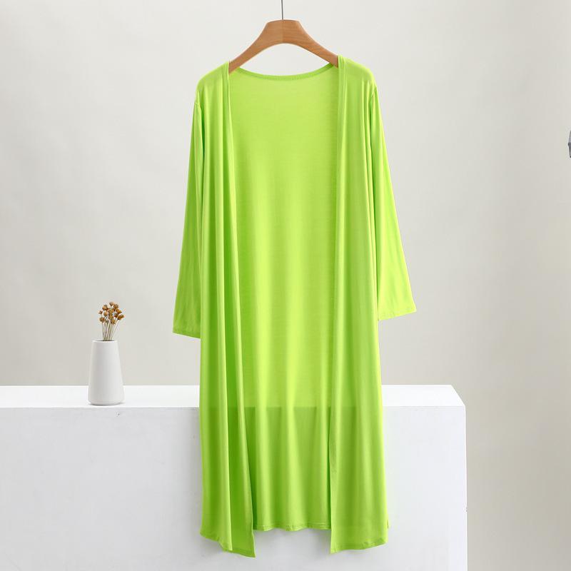 

Women s Modal Long Sleeve Summer Shawl: Lightweight Sun Protection Outerwear One Size