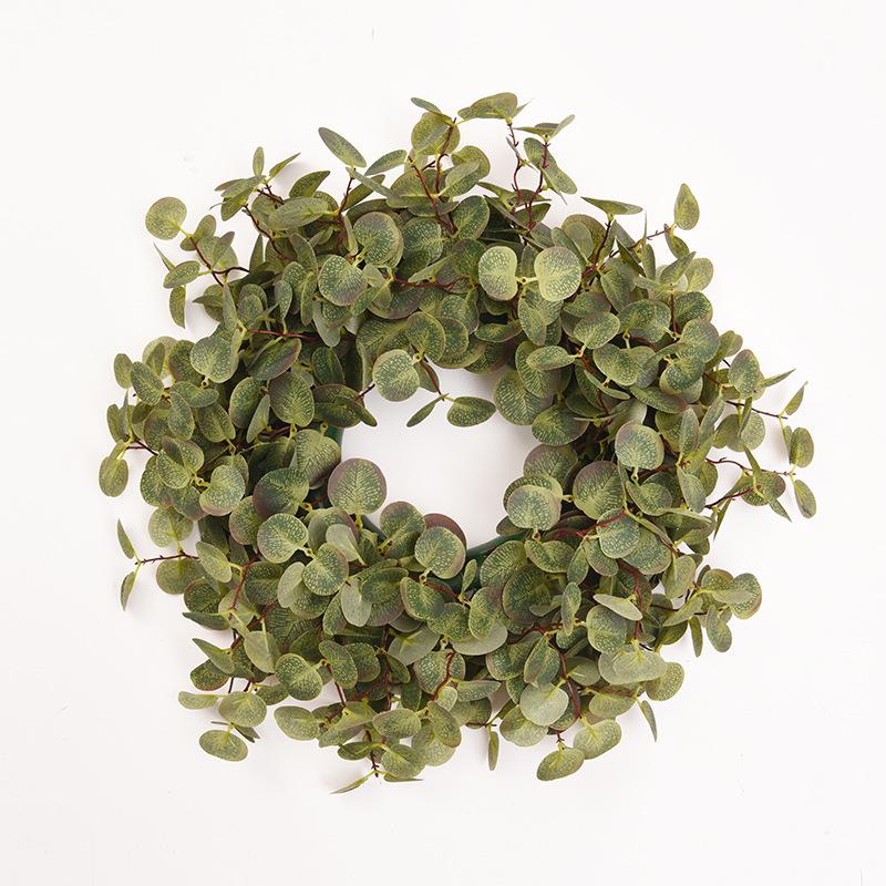 Eucalyptus Leaf and Money Grass Wreath for Home Decor