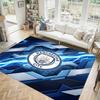 Manchester City Design Crystal Velvet Carpet Cozy Non?Slip Printed Rug For Bedroom Living Room Entrance