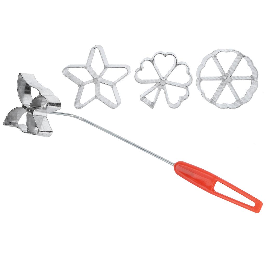 4 Buc. Imprimare Tort Modelare Patiserie Biscuiti Desert Aparat Waffle Model Set Accesorii Copt