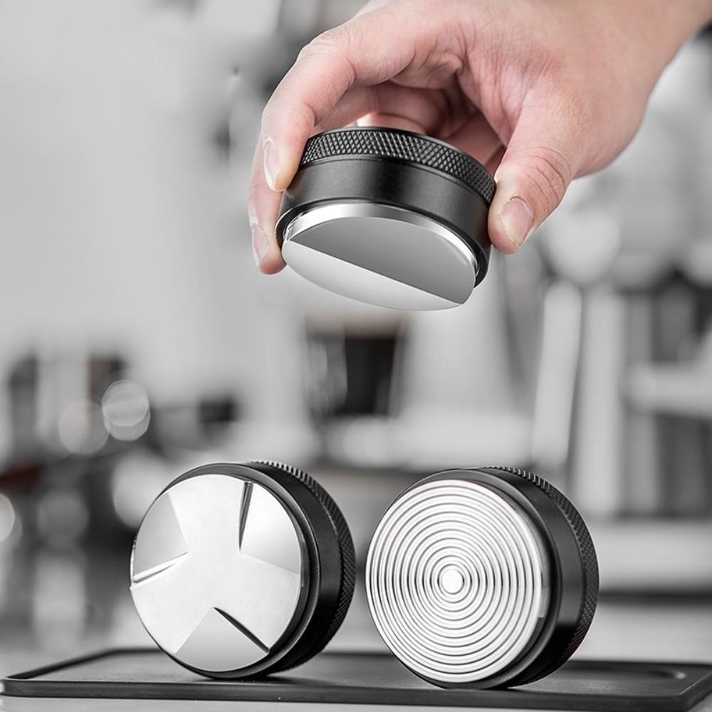 Slotted Coffee Distributor Threaded Bottom Adjustable Leveler Espresso Tamper  Espresso Tools