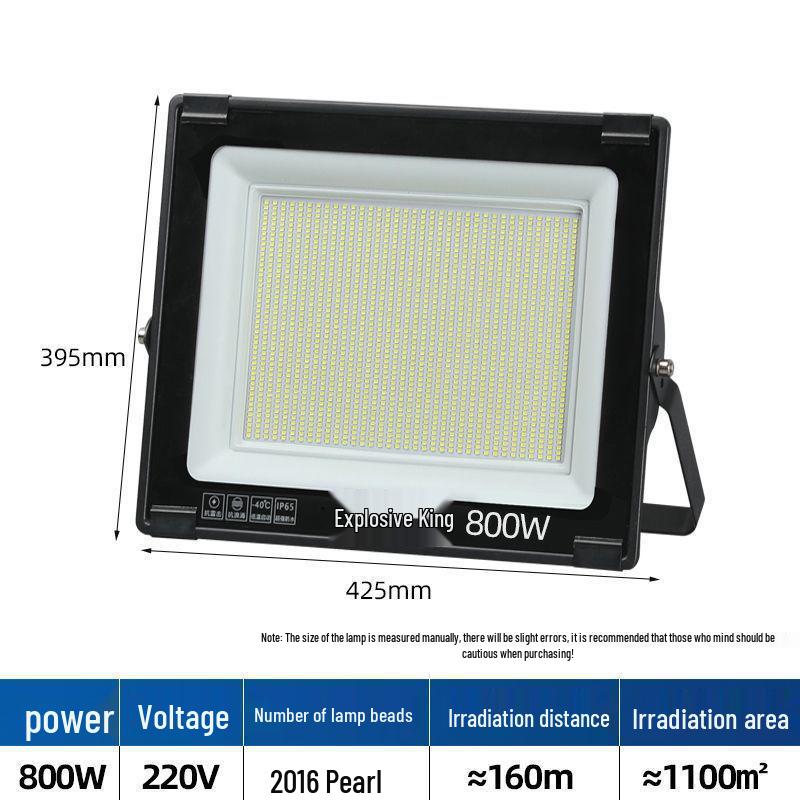 LED Waterproof Outdoor Spotlight Floodlight for Advertising and Courtyard Lighting