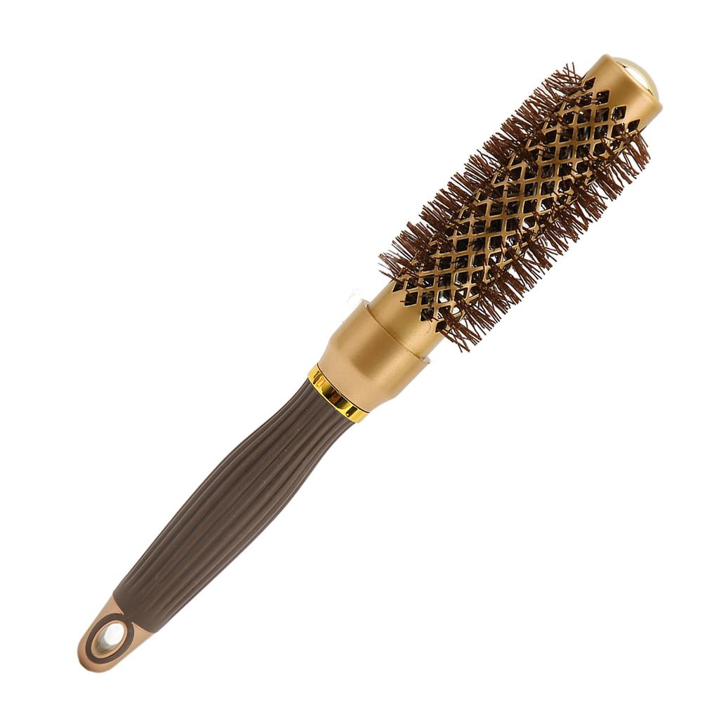 Round Hair Brush Fast Drying Prevent Static Negative Ion Round Blow Dryer Brush with Aluminum Handle for Salon and Home