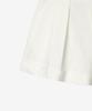 BASIKA Daily Double-Pleated Cotton Shorts (White)