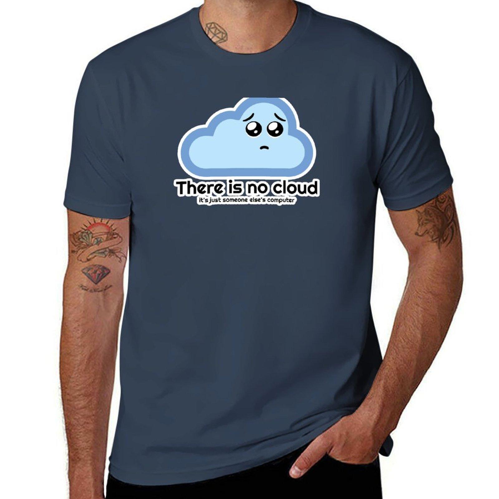 There Is No Cloud Tshirt Work Utility Short Sleeve Shirt S