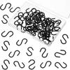 50Pcs 1 Inch Mini S Hook Stainless Steel Curtain Hanging Connectors Small S Shaped Hangers Ornament for DIY Jewelry Chain Hardware Name Tag Lure and