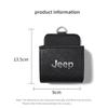 1Pcs Car Storage Bag Car Air Outlet Debris Organizer For Jeep Grand Cherokee Wrangler JK Gladiator Compass Renegade Patriot ALM1