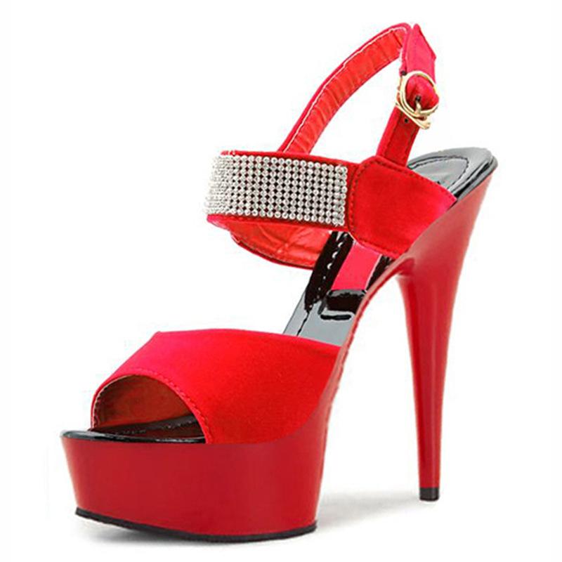 Versatile word with thin heel black fish mouth temperament high heel sandals women's summer 2025 new small fresh