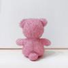 [USED] Pink glitter teddy bear plush toy for babies and children