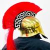 Great Spartan Helmet With Red Plume Medieval Steel Helmet With Inner Liner Best Gift For Him