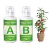 Hydroponic Nutrient Liquid A and B Fertilizer Solution Kit Hydroponic Nutrients for Growing Plant Flowers Food Vegetable Fruit