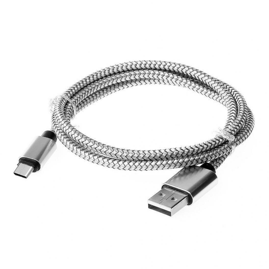 

Быстрое зарядное устройство для передачи данных типа C, 1/2/3 м, USB-кабель для зарядки для Samsung Galaxy S8 A5 A7 2 Meter / Long