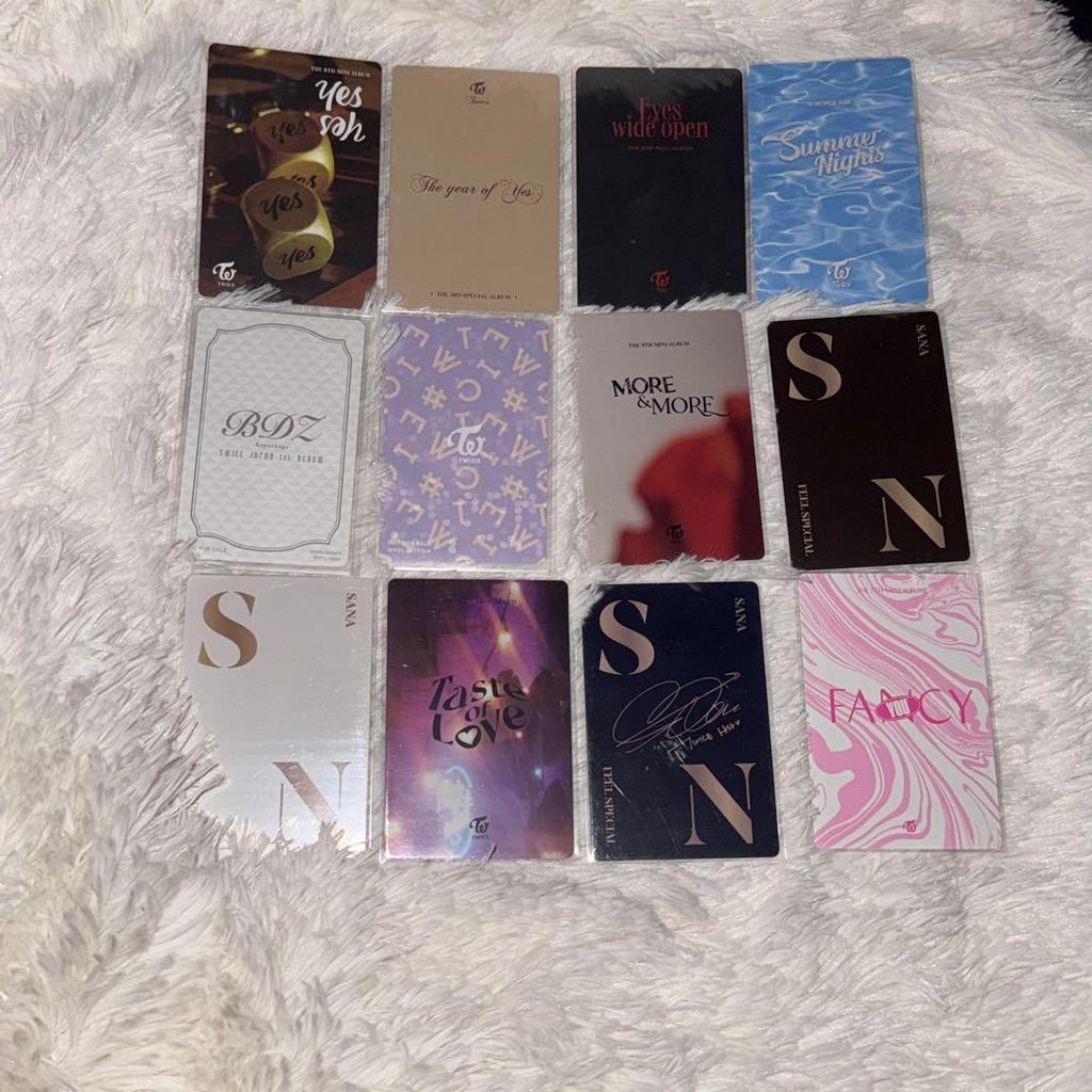 [USED] TWICE Sana Bonus Trading Card