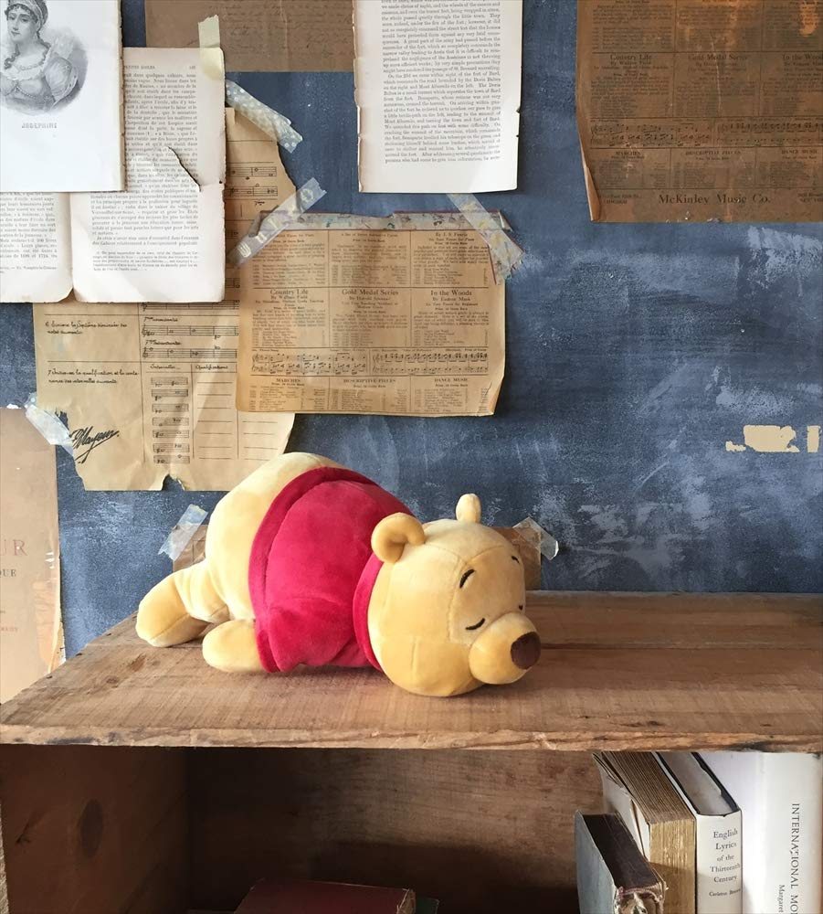 Livheart Squeeze Cushion, Mochihug, Disney Pooh, W10.5xD23xH9.5cm, 50034-42